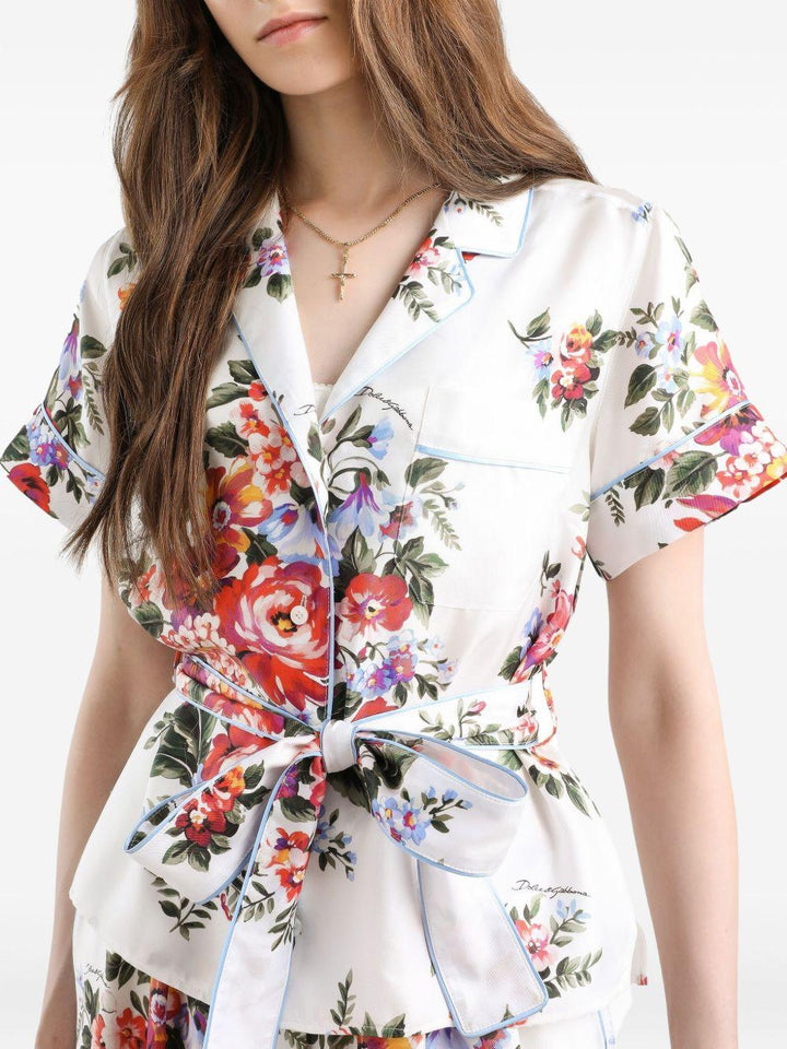 Camicia a fiori 