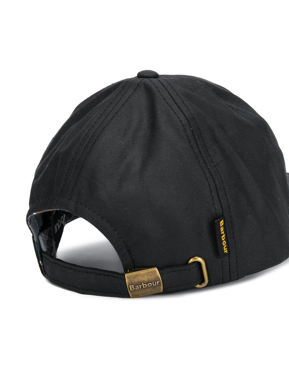 Cappello in cotone con ricamo 