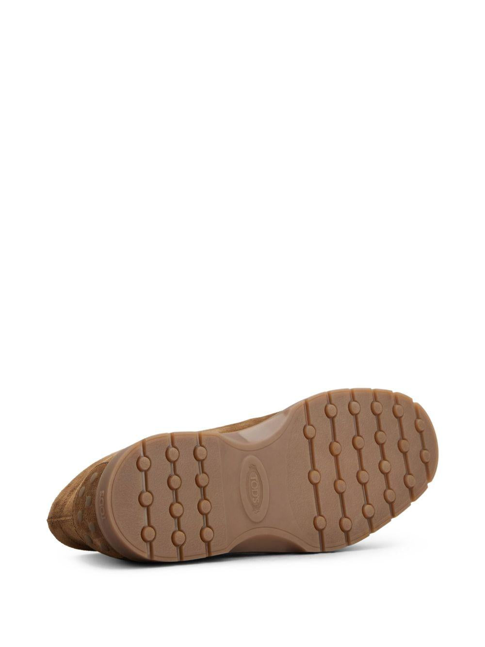 Polacchini marroni in pelle 