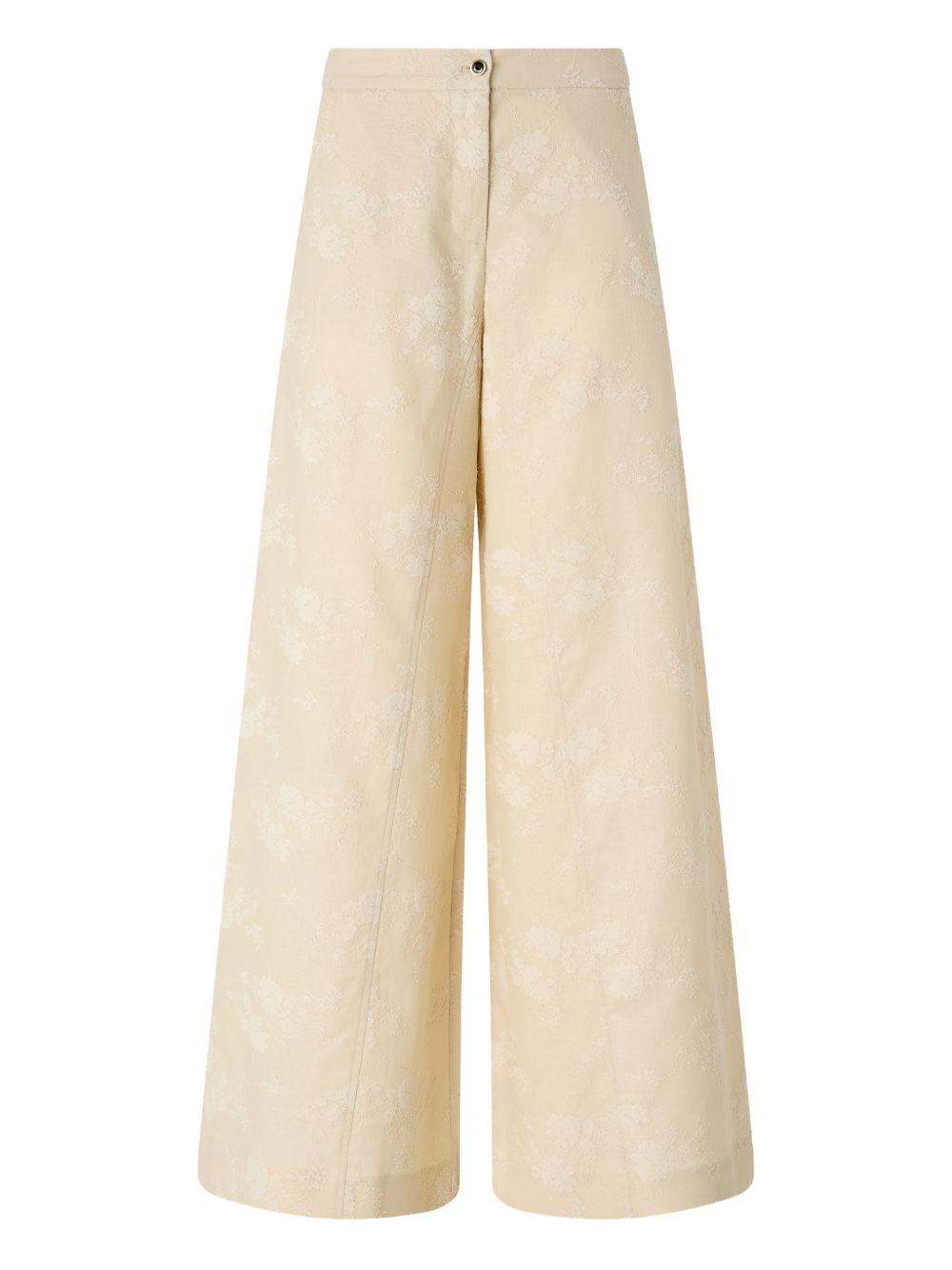 Pantaloni a fiori 