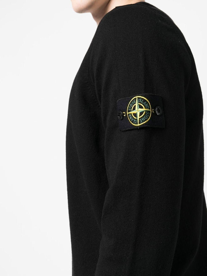 Maglione girocollo nero 