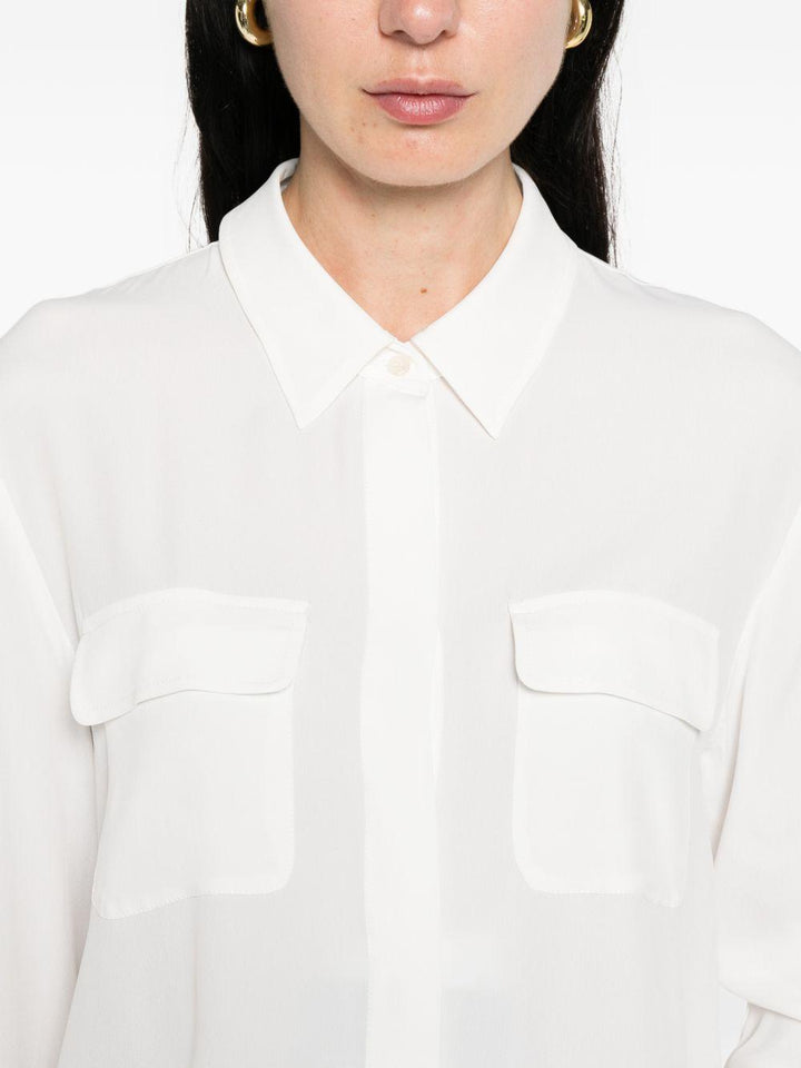 Camicia Febe con colletto e taschino 