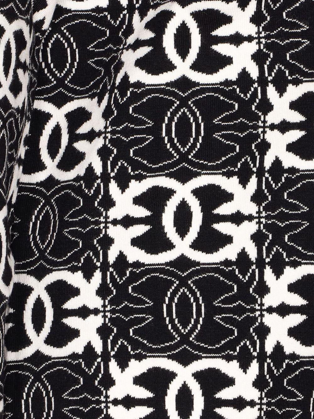 Cardigan con motivo geometrico 