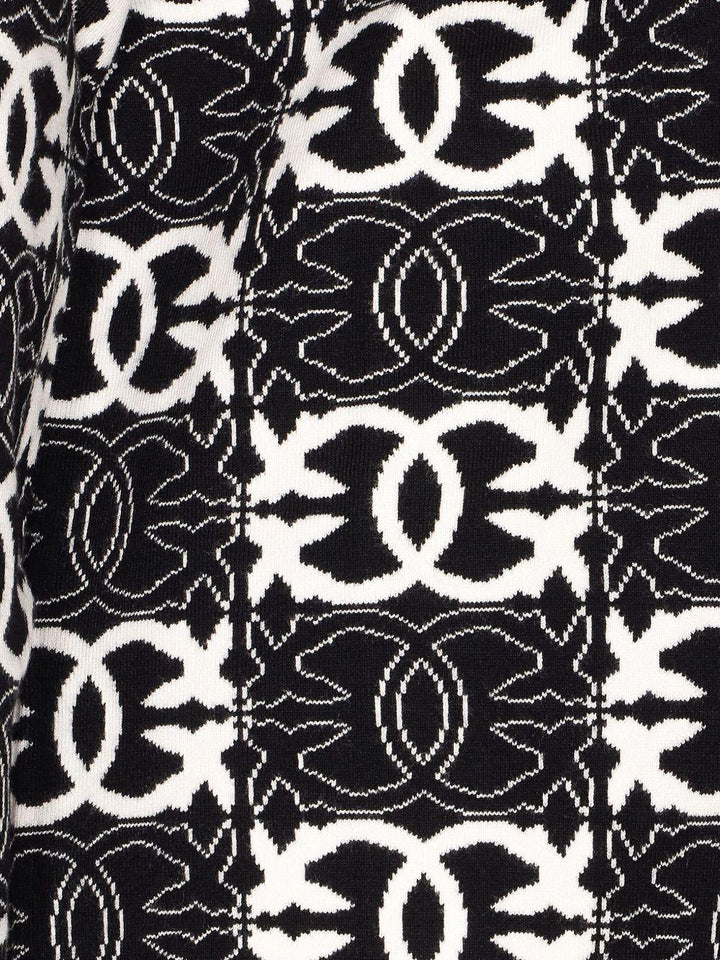 Cardigan con motivo geometrico 