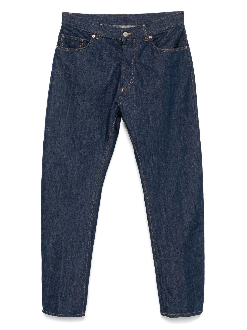 Jeans blu in cotone 