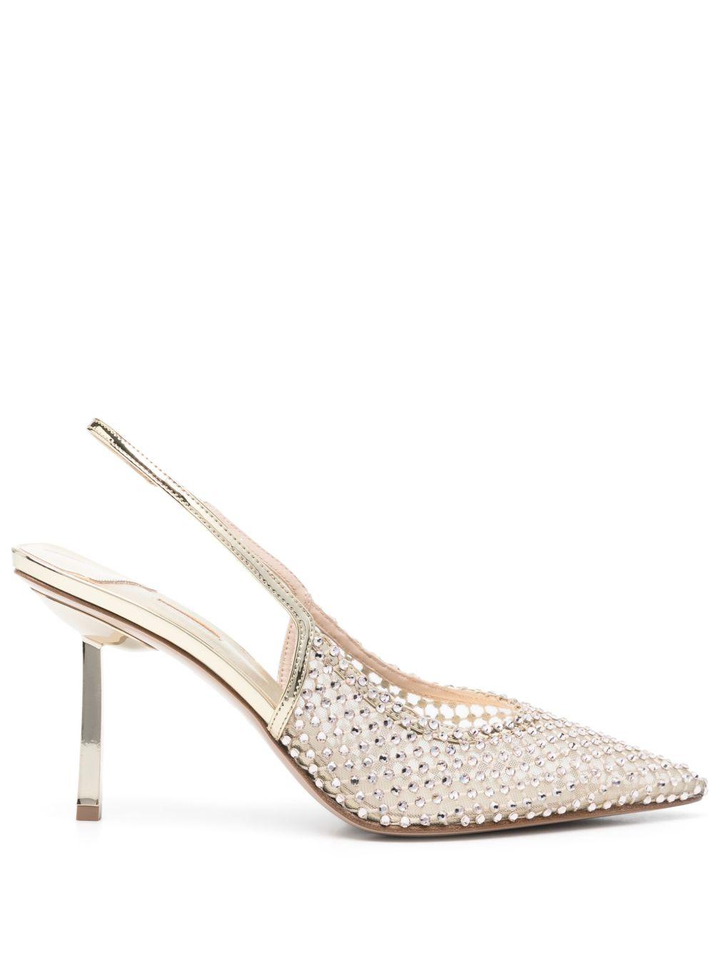 Pumps Gilda con cristalli 80mm 