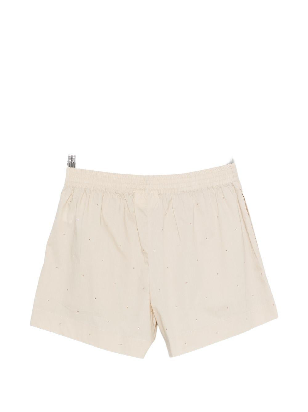 Shorts con strass 