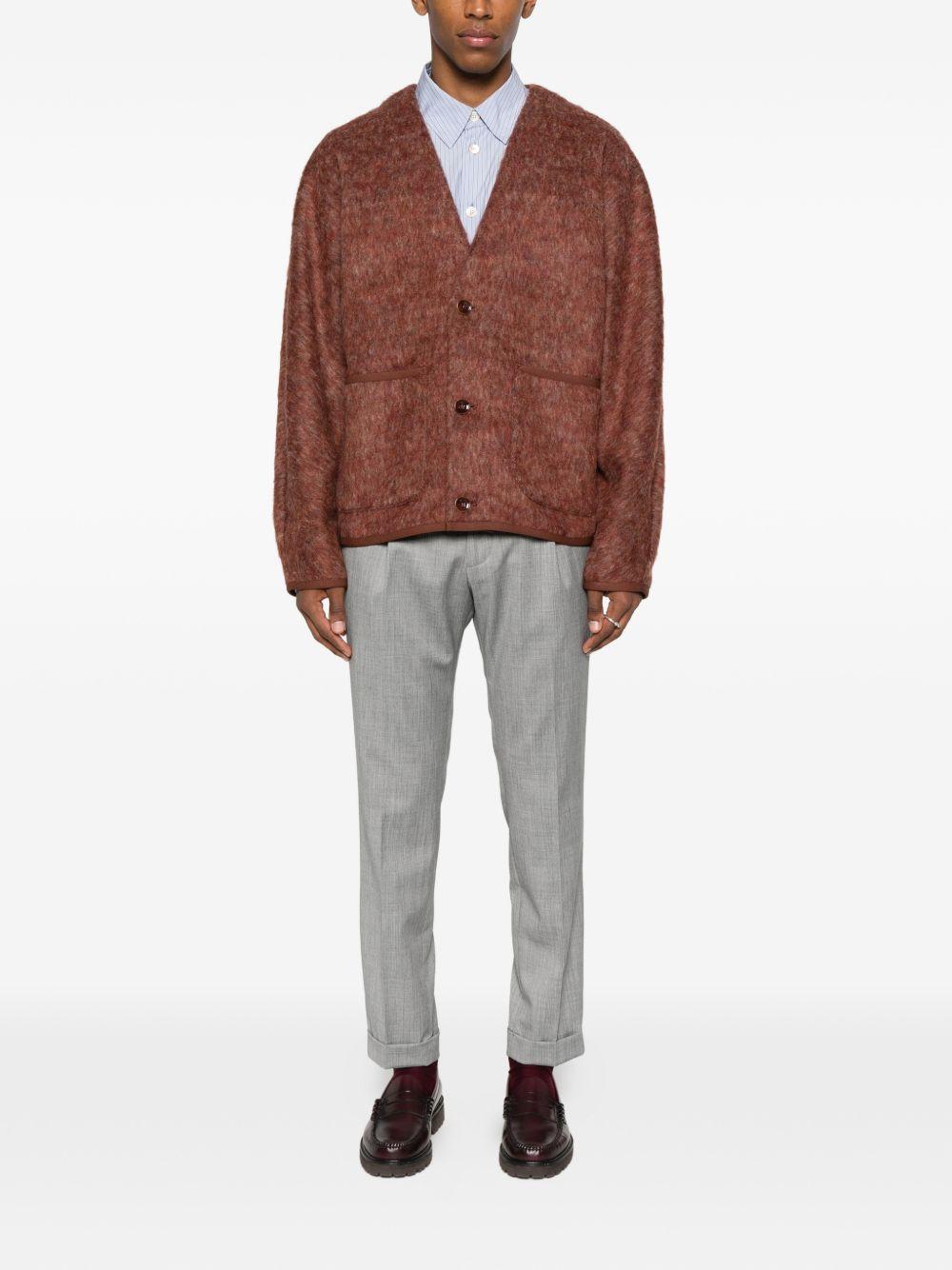 Pantaloni Mc Frederick con pieghe grigio 
