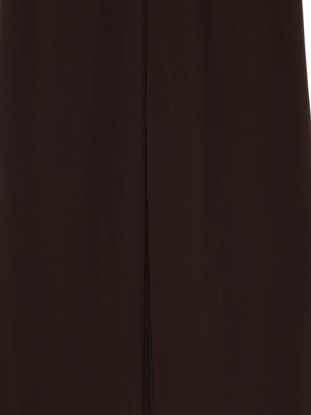 Pantaloni a palazzo in georgette 