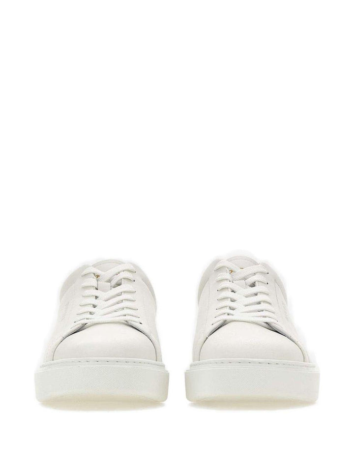 Sneakers bianche in pelle 
