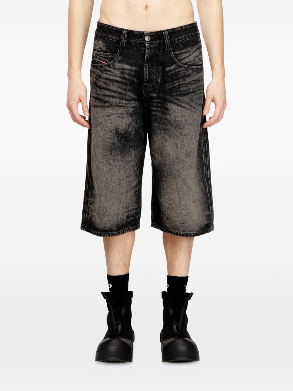Shorts black/denim 