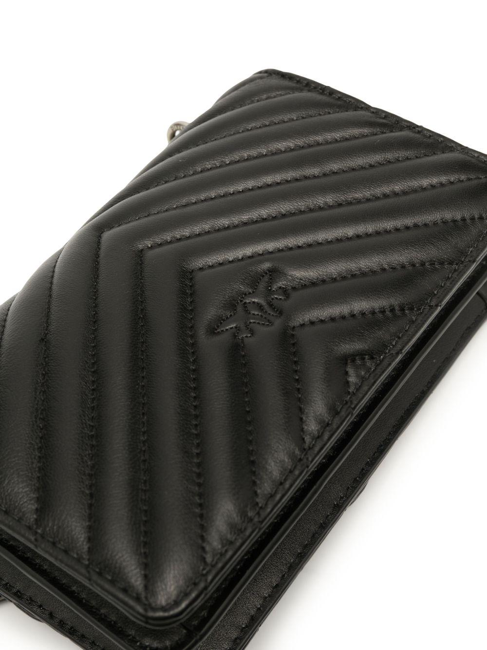 Borsa a spalla Lovebirds trapuntata 