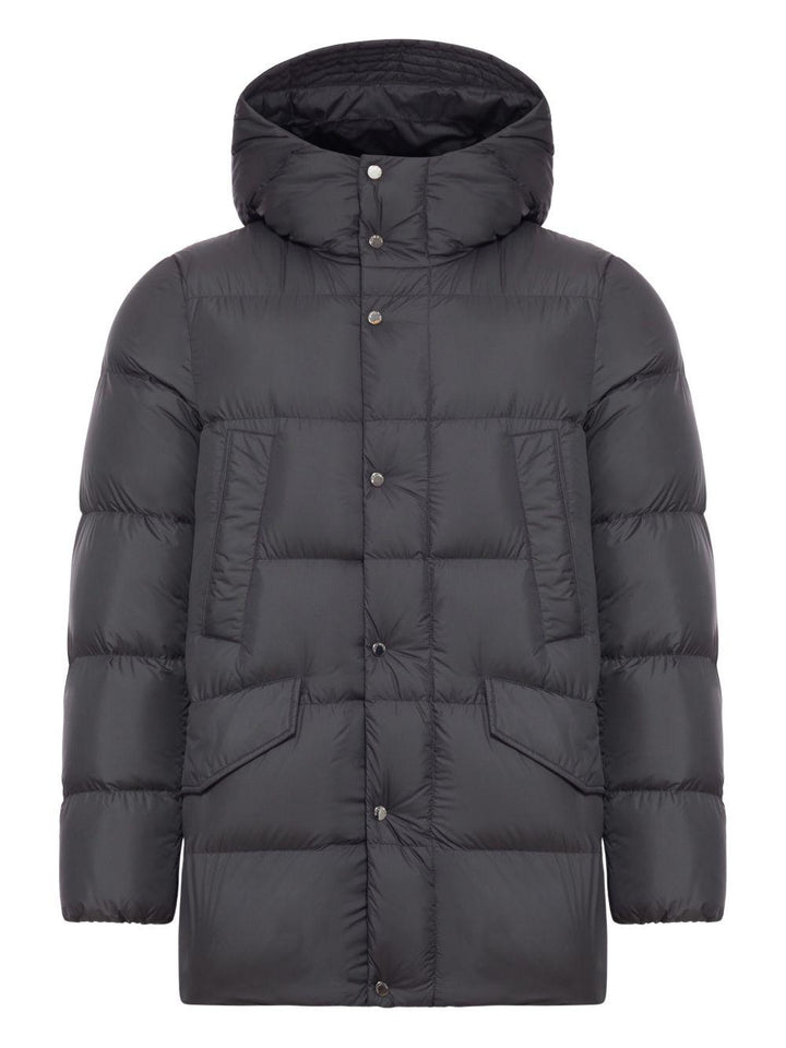 Parka Davis con cappuccio nero 