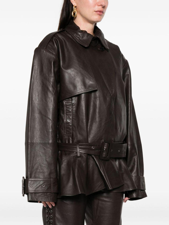 Bomber in pelle 