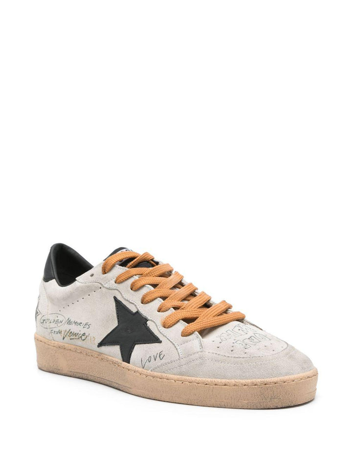 Sneakers grigio chiaro Ball Star con imbottitura e soletta rimovibile 