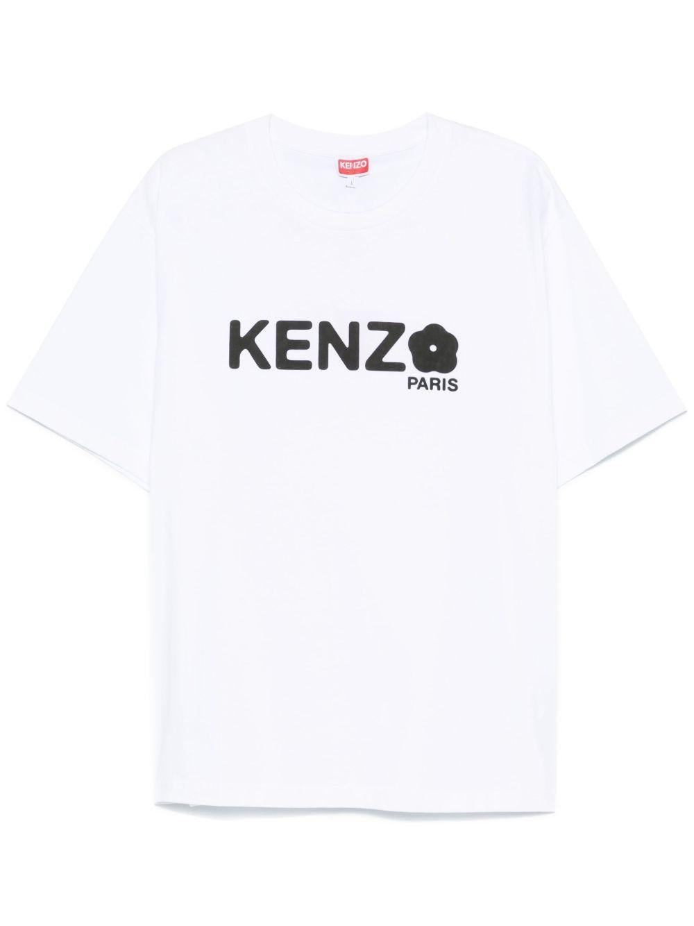 T-shirt bianca Boke Flower 2.0 