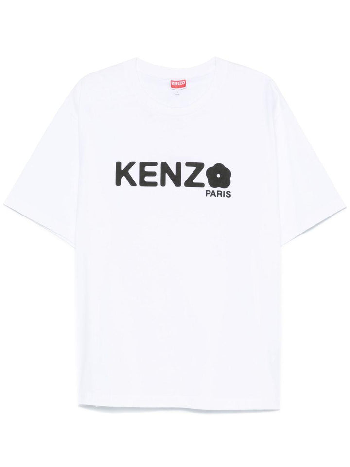 T-shirt bianca Boke Flower 2.0 