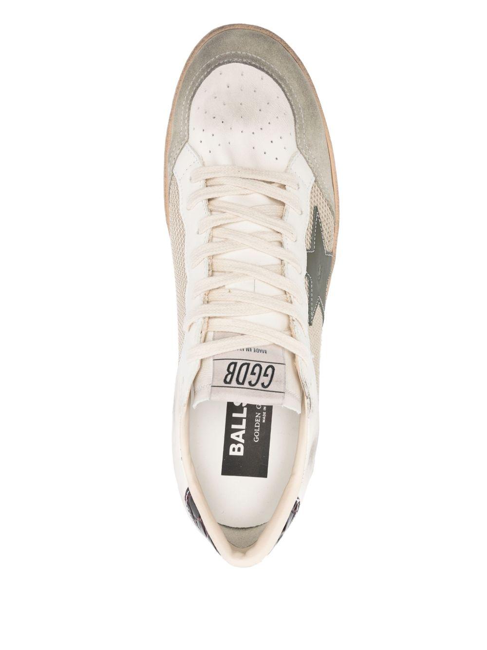 Sneakers Ball Star beige chiaro con imbottitura e soletta rimovibile 