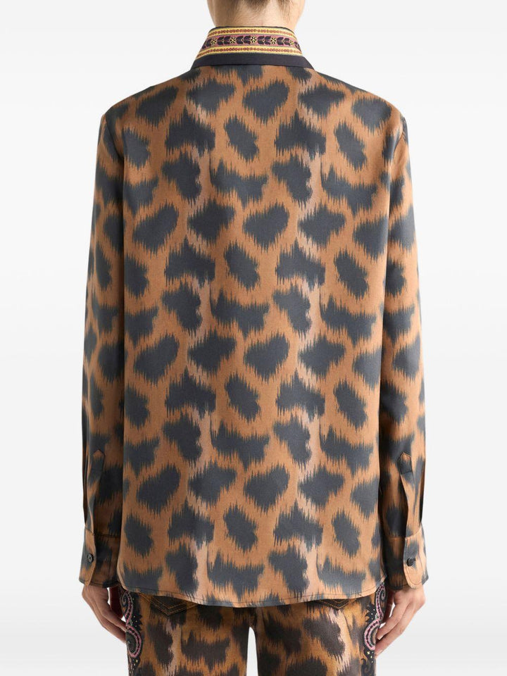 Camicia con stampa 