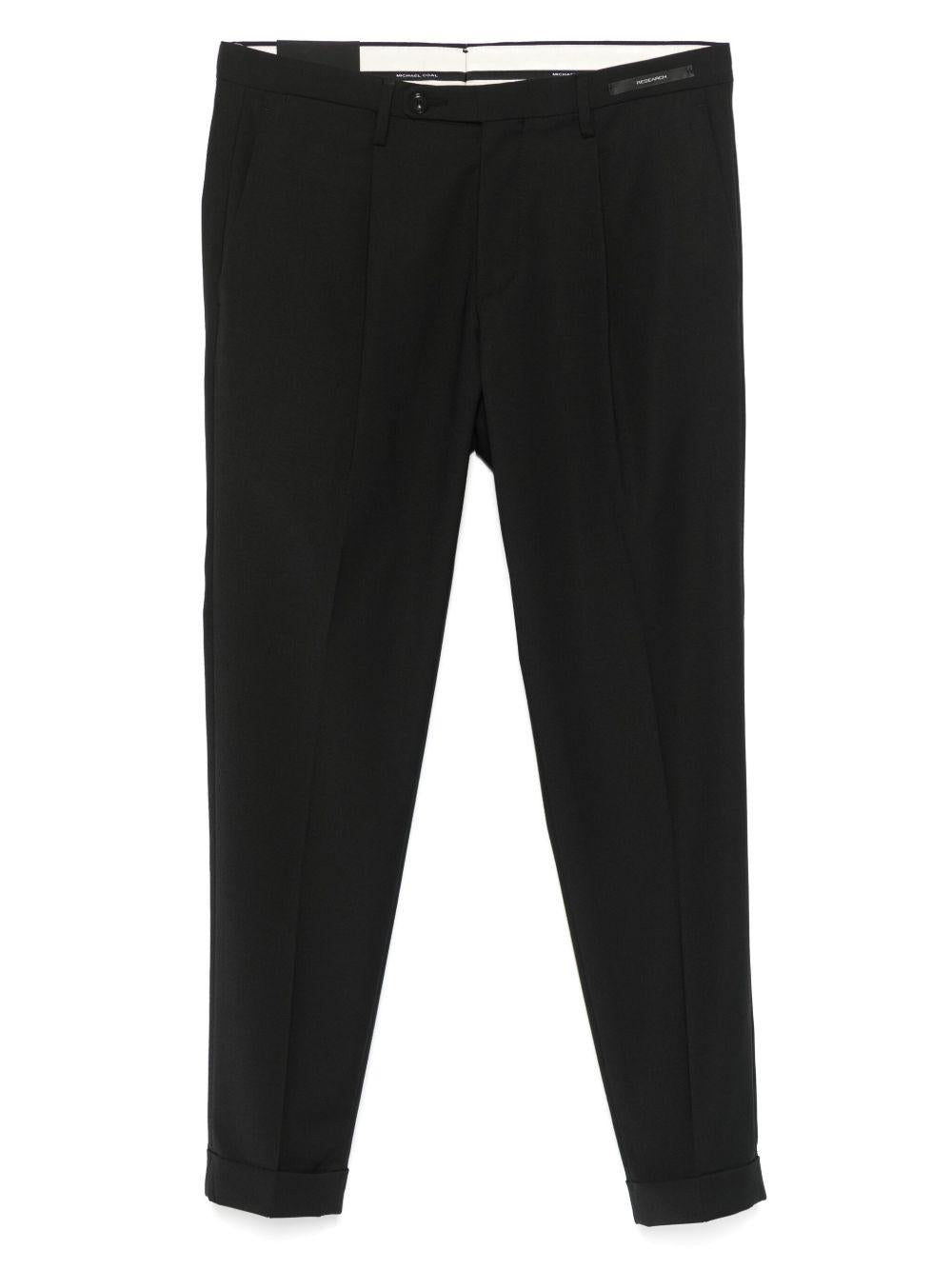 Pantaloni sartoriali neri 