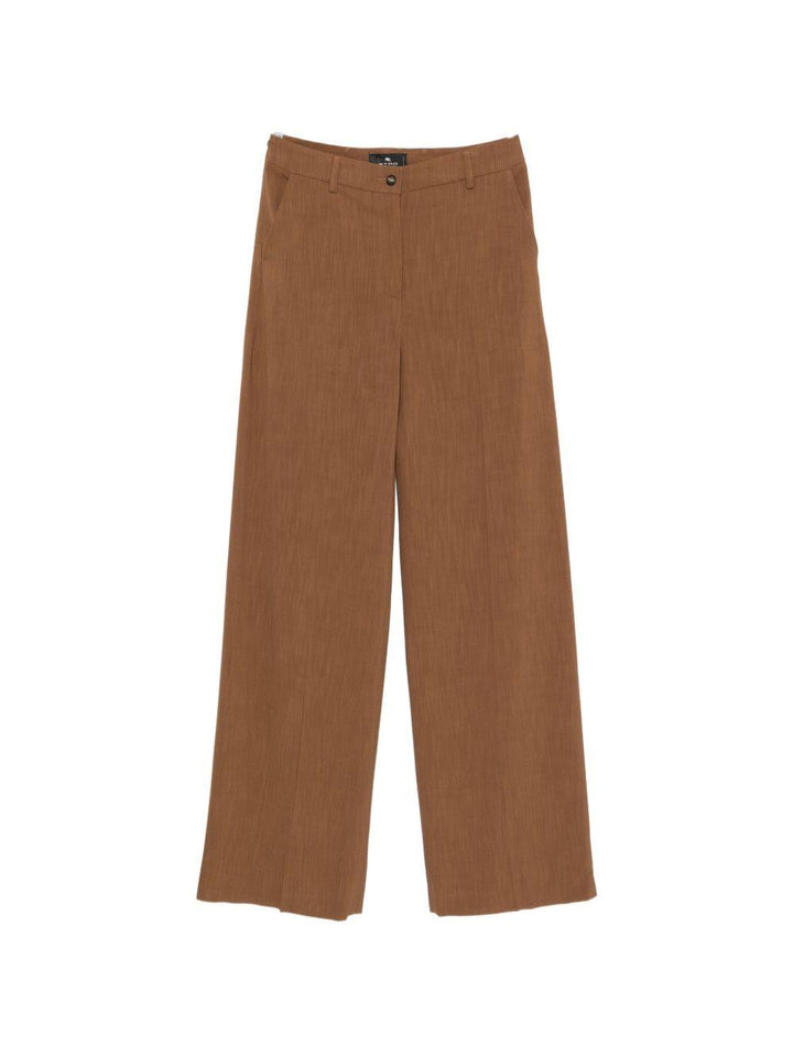 Pantaloni con cuciture 