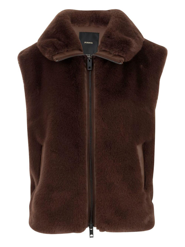 Gilet in pelliccia sintetica 