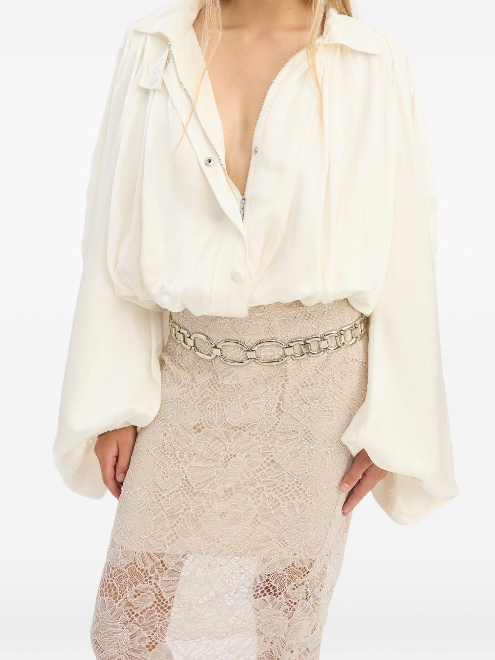 Gonna midi in pizzo 