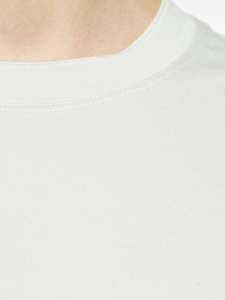 T-shirt girocollo a maniche corte bianco 