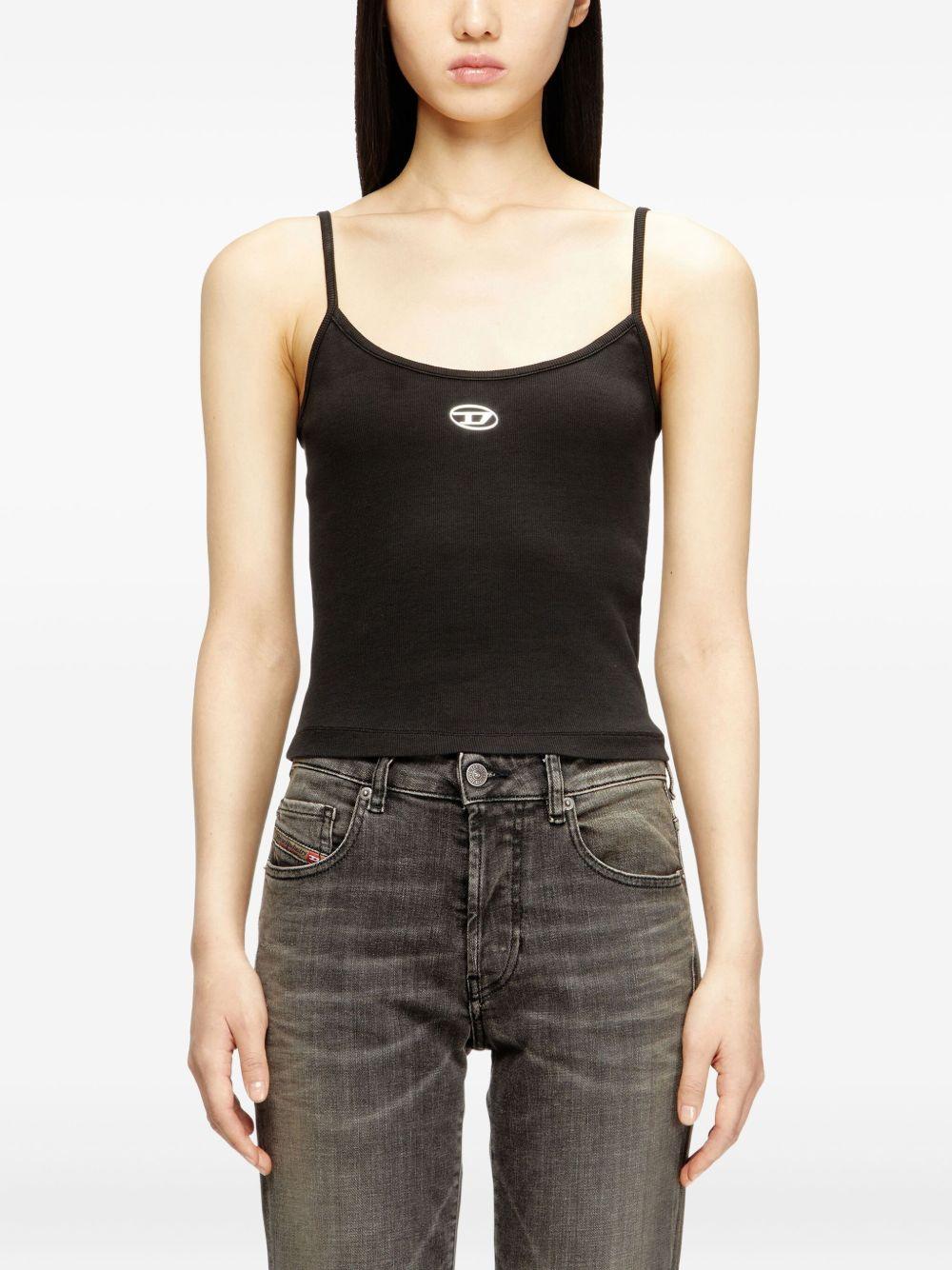 Top T-Hupy con logo 