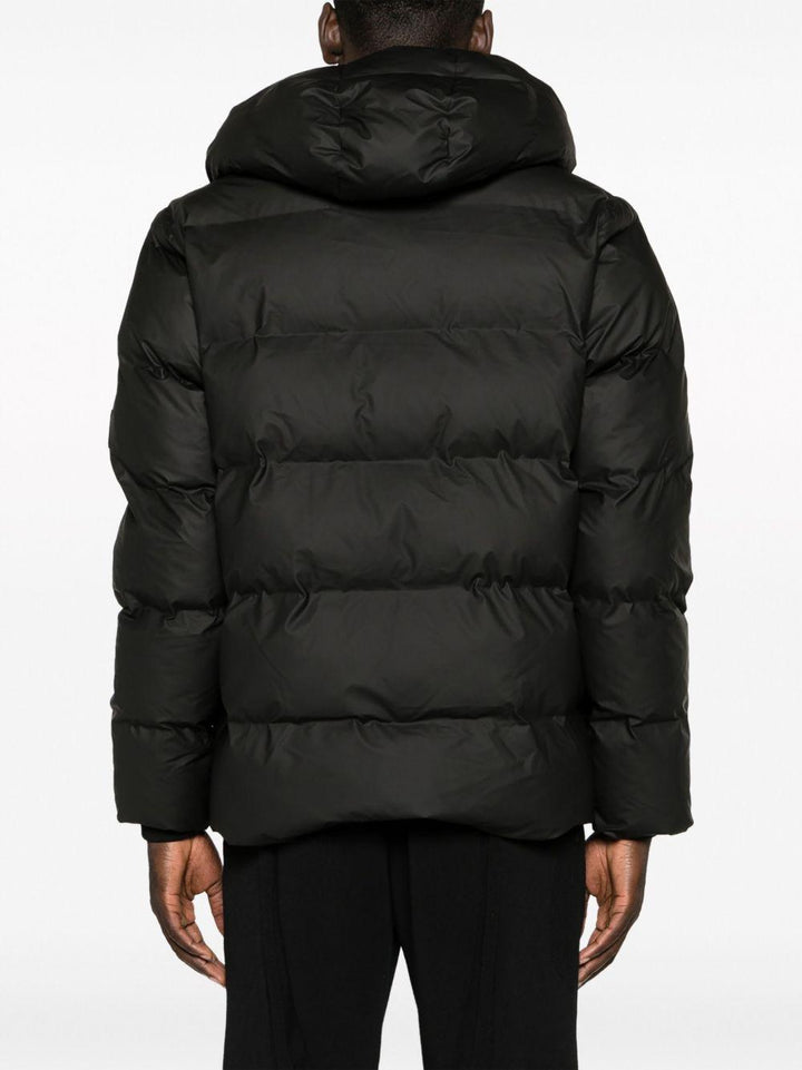 Giubbino imbottito nero Alta impermeabile 