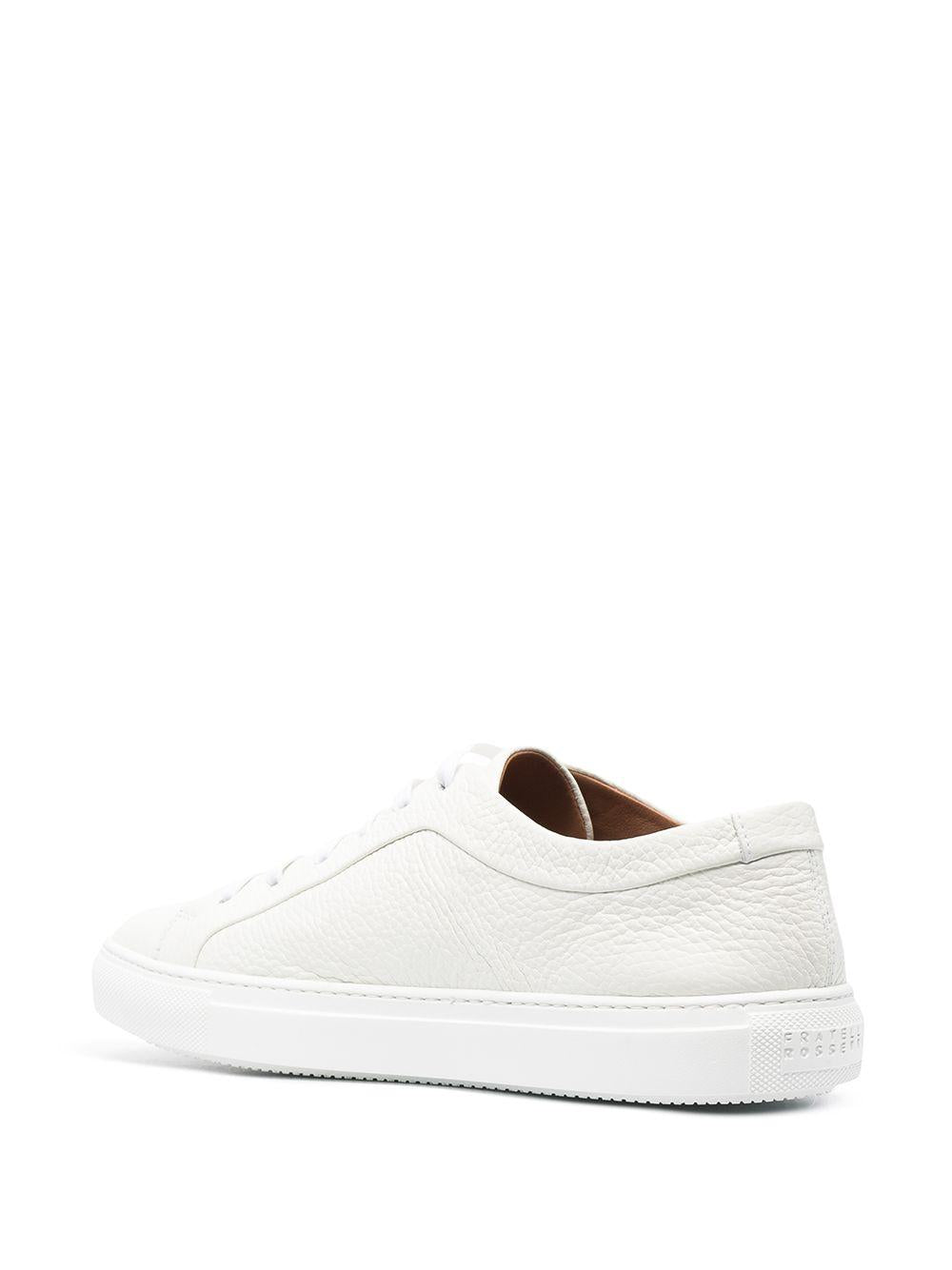 sneaker in pelle bianca 