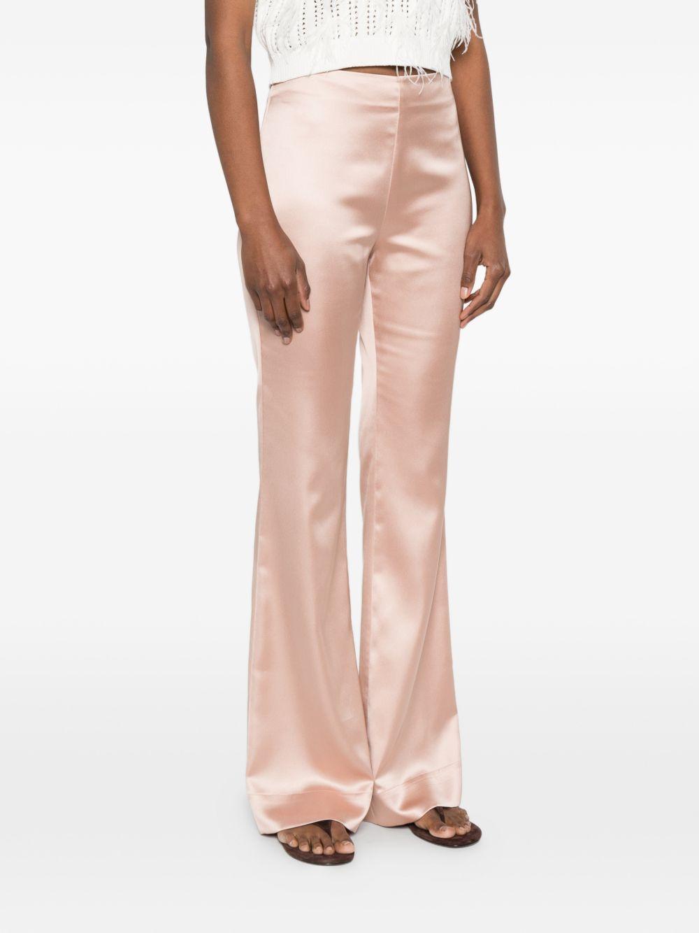 Pantaloni in raso 