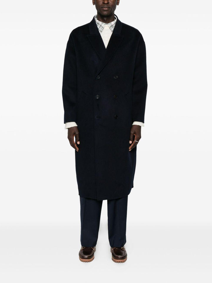 Cappotto doppiopetto navy 