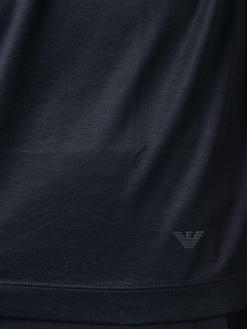 T-shirt blu logo eagle 