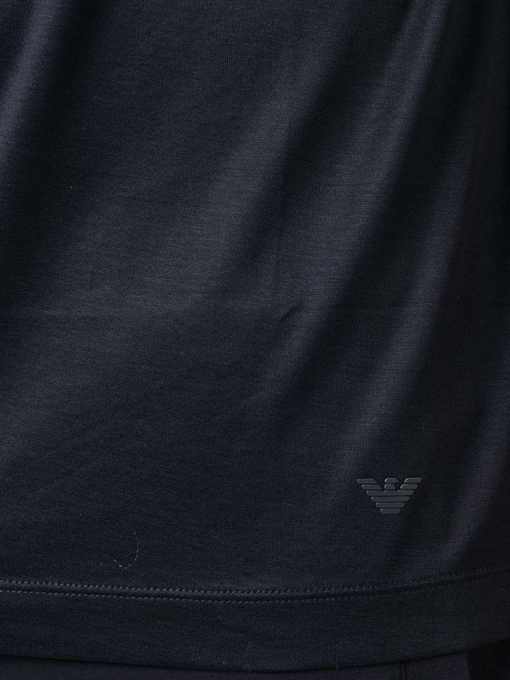 T-shirt blu logo eagle 