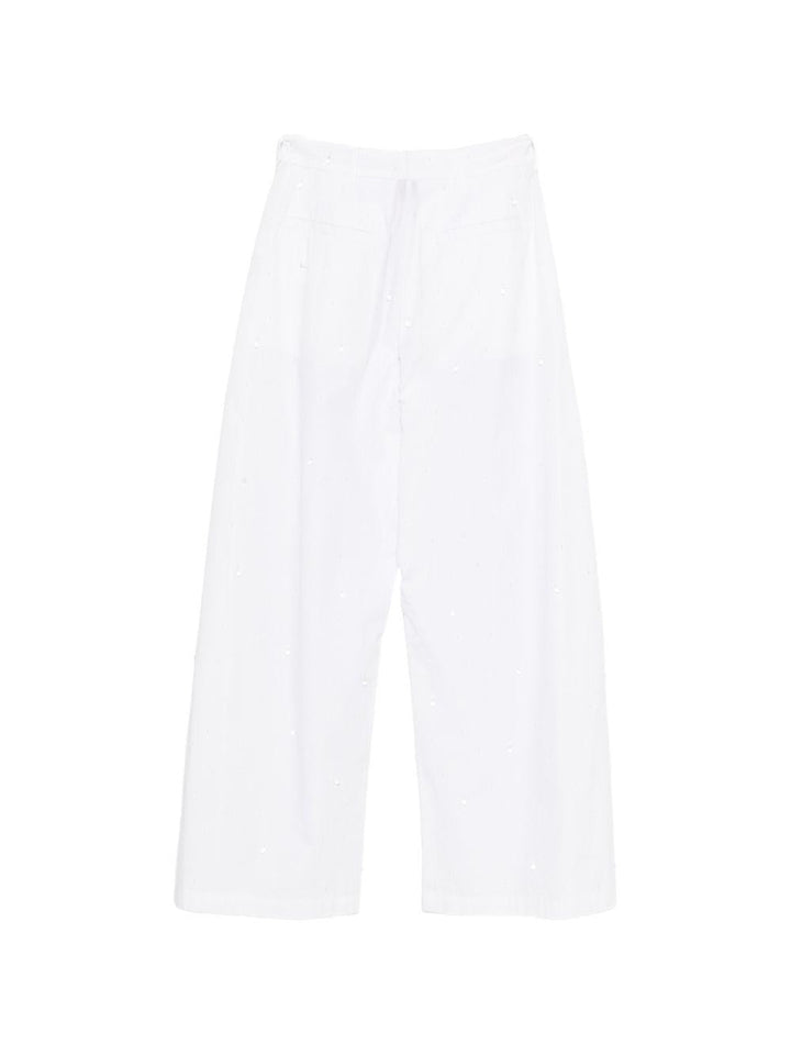Pantaloni con decorazione 