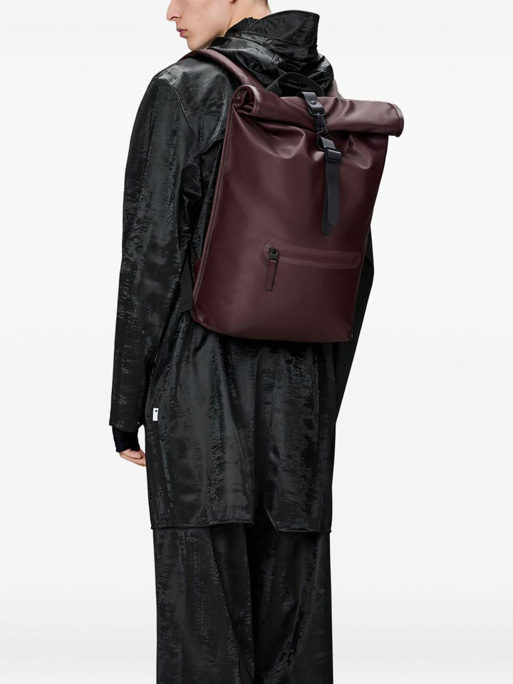 Zaino rolltop rucksack w3 bordeaux 