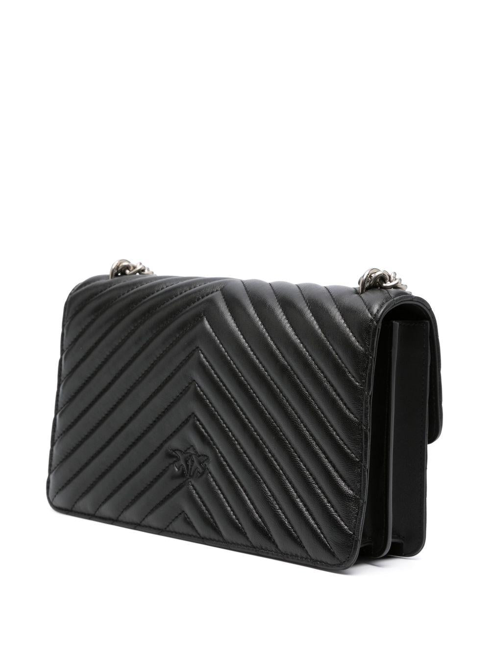 Borsa a spalla Love Bird trapuntata 