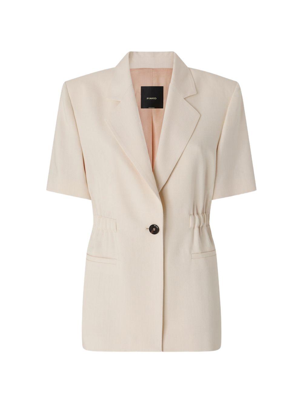 Blazer a maniche corte 