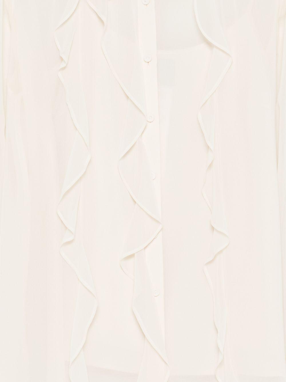 Camicia con ruches 