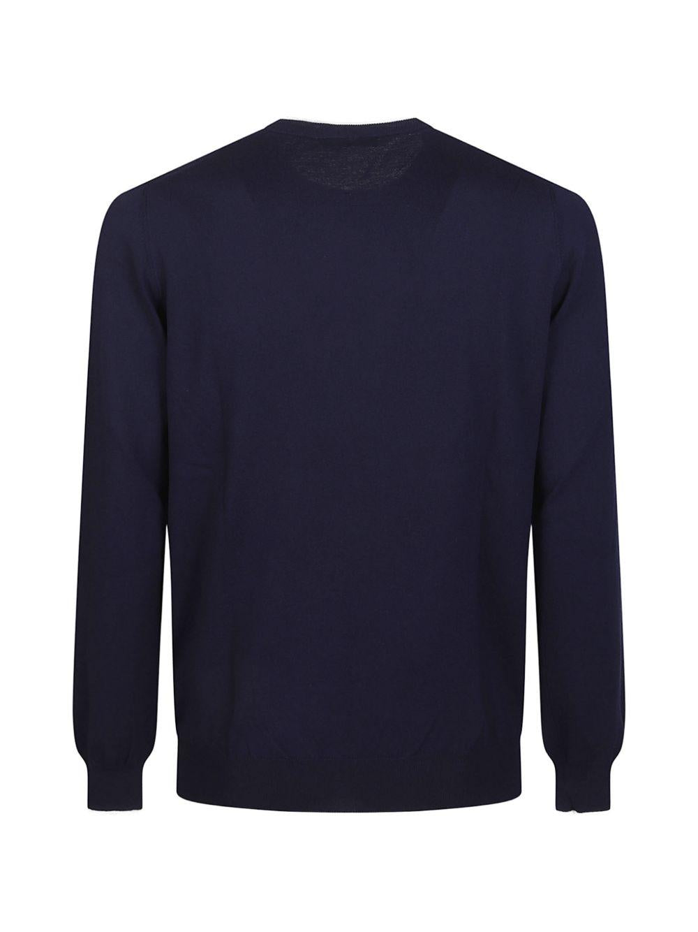 Maglione girocollo navy 