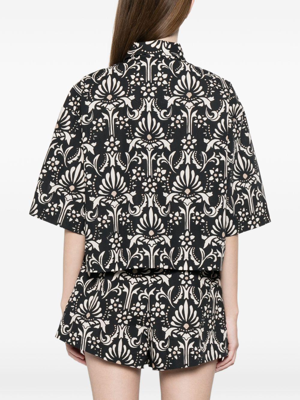 Camicia con stampa 