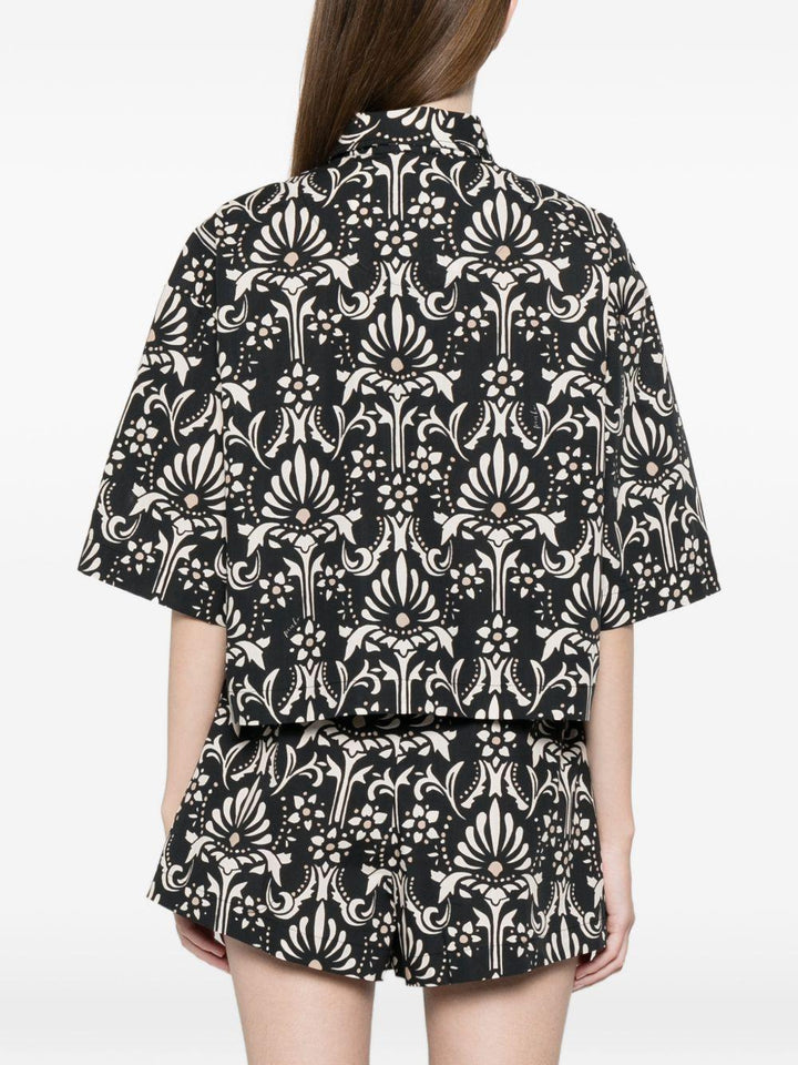 Camicia con stampa 