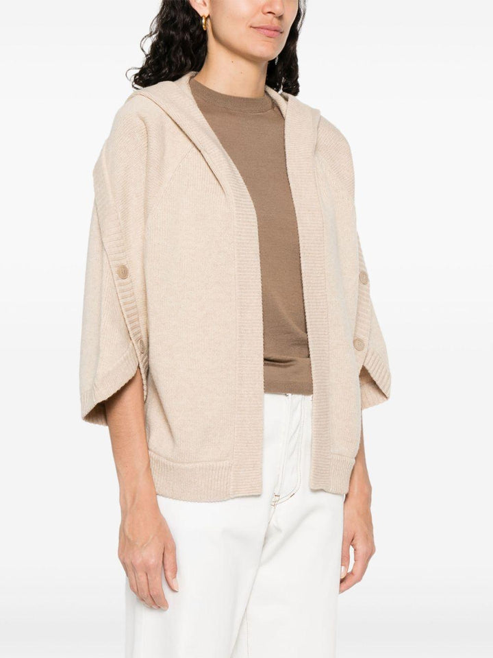 Cardigan con cappuccio Vals 