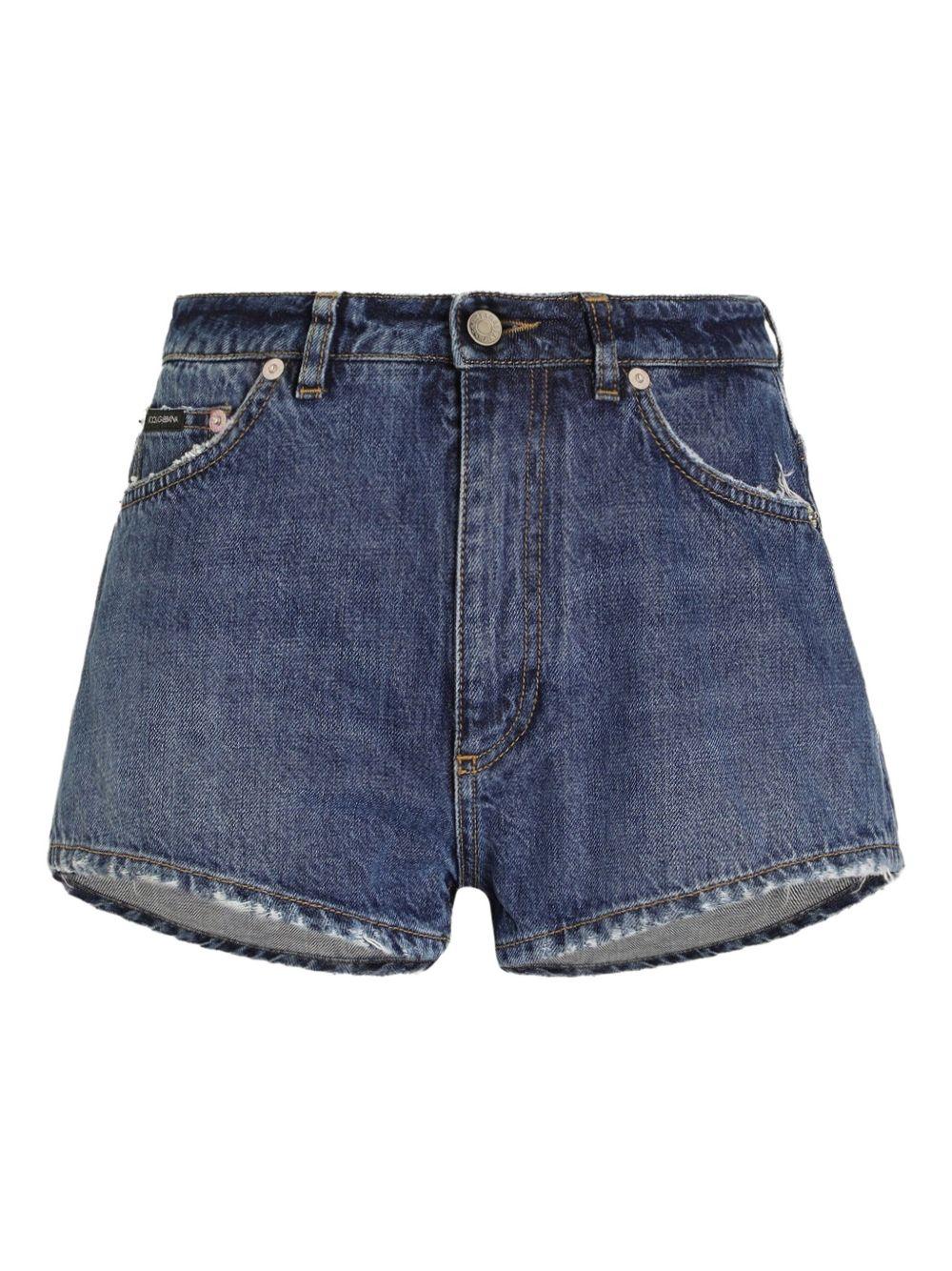 Shorts in denim 