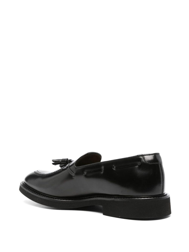 Mocassini con nappa nero 