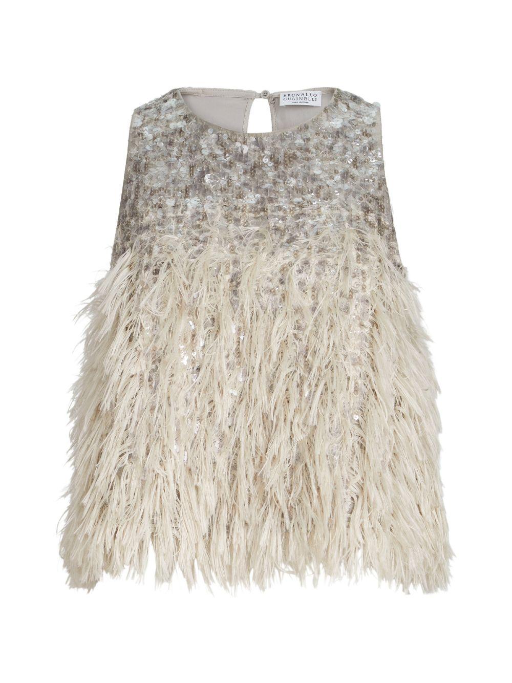 Top con paillettes 