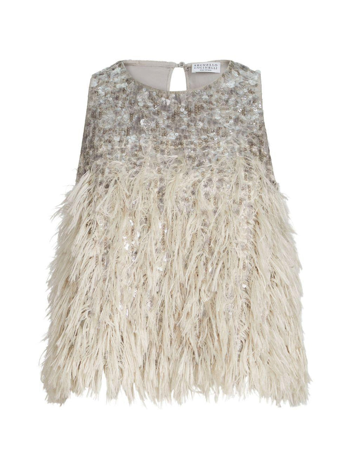 Top con paillettes 
