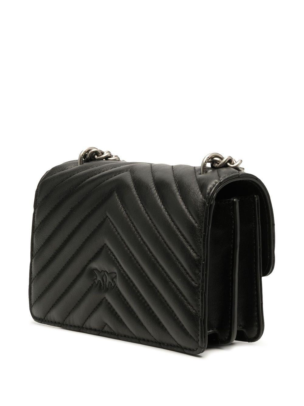 Borsa a spalla Lovebirds trapuntata 