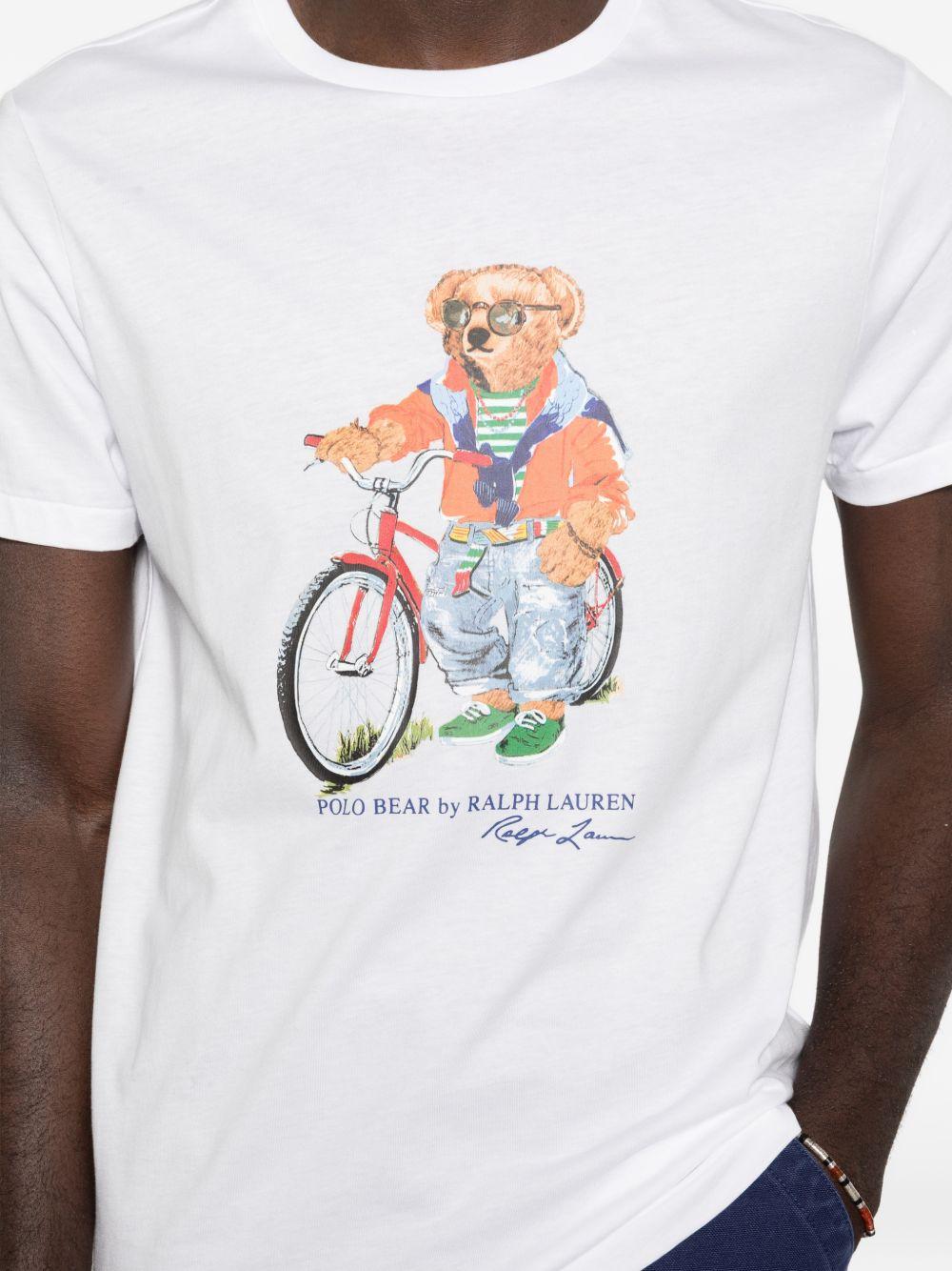 T-shirt bianca in cotone 